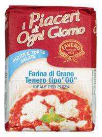 Italienisches Mehl für den Pizzateig