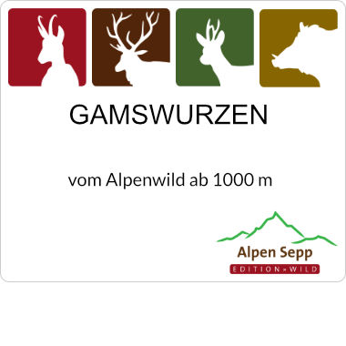 Gamswurzen Alpenwild Wurst