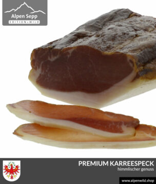 Feinster Karreespeck vom Schwein
