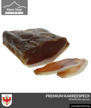 Premium Karreespeck | Himmlischer Speck Genuss von AlpenSepp® edition wild