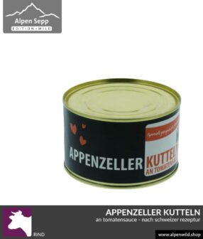 Appenzeller Kutteln an Tomatensauce nach schweizer Rezeptur