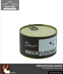 Tiroler Hirschfleischkäse bzw. Hirschleberkäse