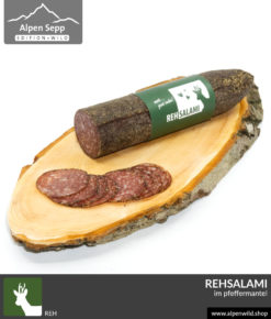Rehsalami im Pfeffermantel, 1 Stange
