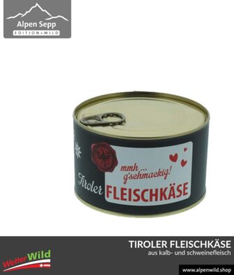 Tiroler Fleischkäse in der praktischen Konserve