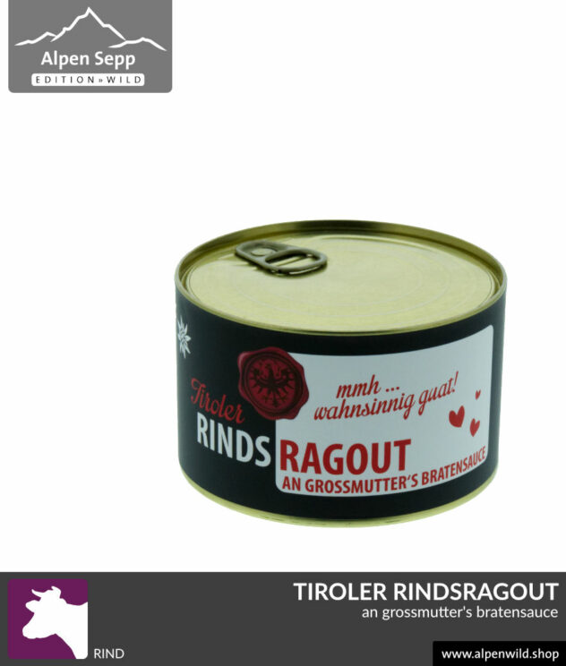Tiroler Rindsragout Konserve Fertiggericht