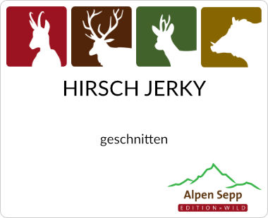 Hirsch Jerky Trockenfleisch