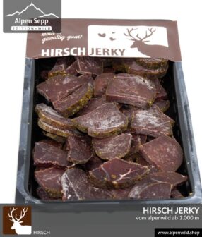 Hirsch Jerky Trockenfleisch