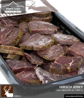 Hirsch Jerky Trockenfleisch
