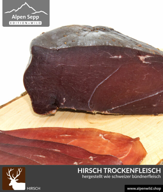 Hirsch Trockenfleisch