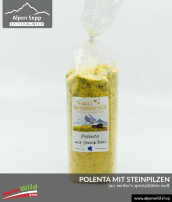 Polenta mit Steinpilzen aus Wetter's Spezialitäten Welt