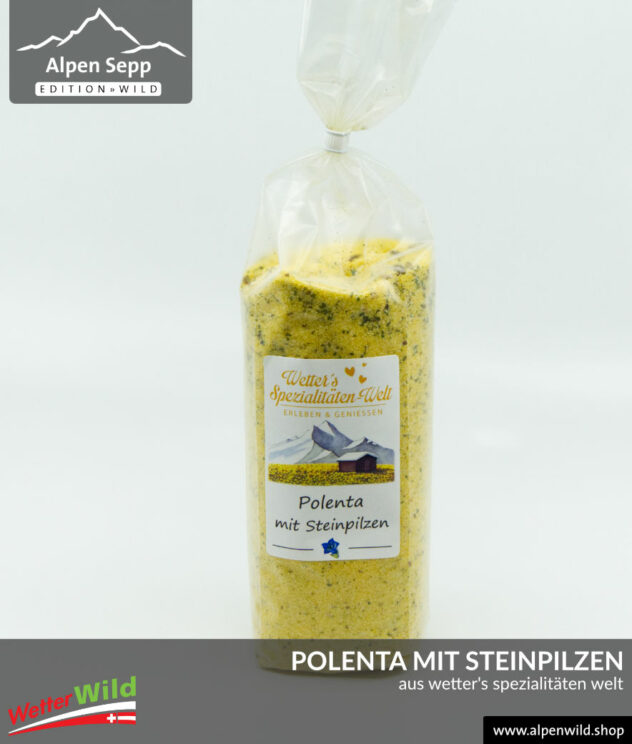 Polenta mit Steinpilzen aus Wetter's Spezialitäten Welt