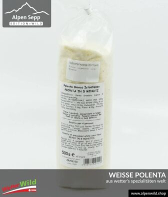 Weiße Polenta aus Wetter's Spezialitäten Welt