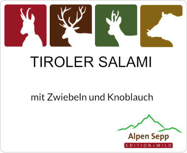 Tiroler Salami mit Rindfleisch und Schweinefleisch