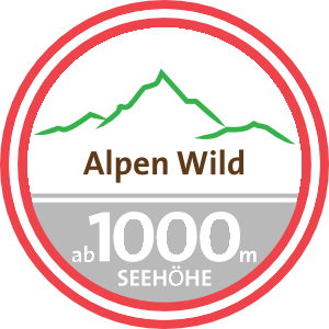 Alpen Wild ab 1000m Seehöhe Siegel
