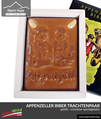 Appenzeller Biber Trachtenpaar, schweizer Spezialität