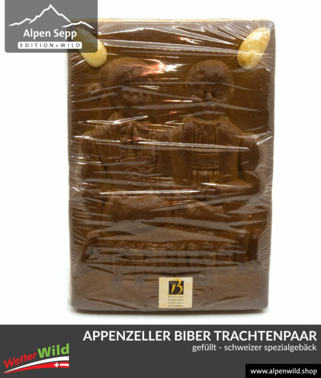 Appenzeller Biber Trachtenpaar, schweizer Spezialität