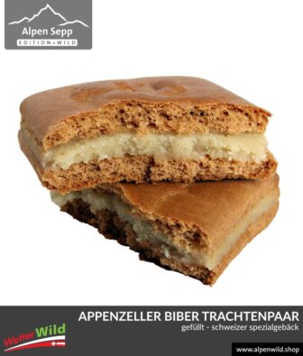 Appenzeller Biber Trachtenpaar, schweizer Spezialität