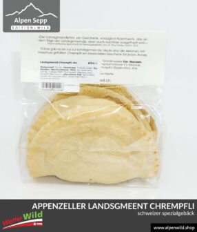 Appenzeller Landsgmeent Chrempfli, eine schweizer Spezialität