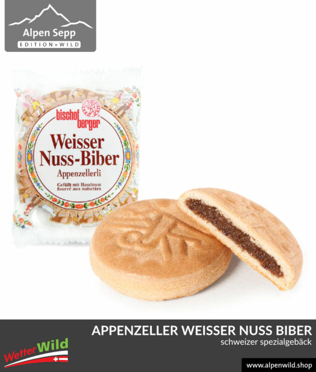 Appenzeller Weisser Nuss Biber, eine schweizer Spezialität