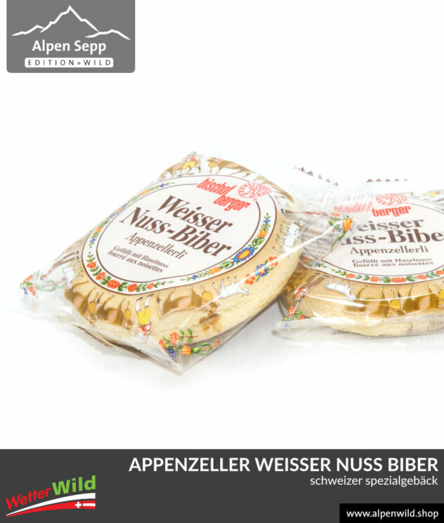Appenzeller Weisser Nuss Biber, eine schweizer Spezialität