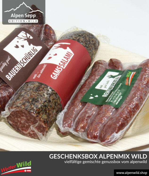 Geschenkbox Alpenmix Wild