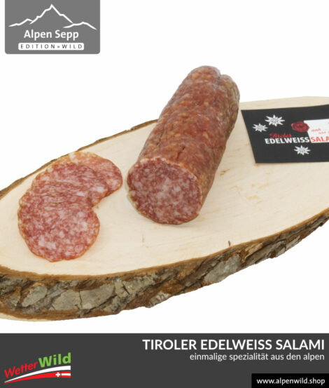 Tiroler Edelweiss Salami von AlpenSepp® edition wild