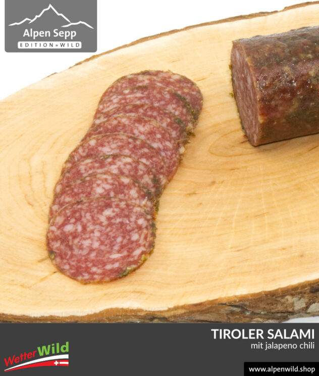 Tiroler Salami mit Jalapeno Chili