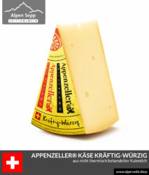 Appenzeller® Käse kräftig-würzig aus der Schweiz - Swiss Cheese