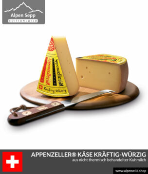 Appenzeller® Käse kräftig-würzig aus der Schweiz - Swiss Cheese