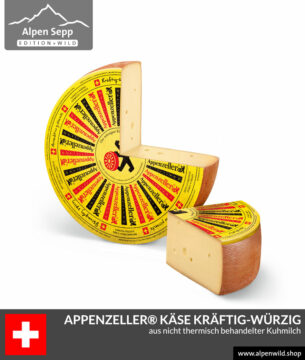 Appenzeller® Käse kräftig-würzig aus der Schweiz - Swiss Cheese