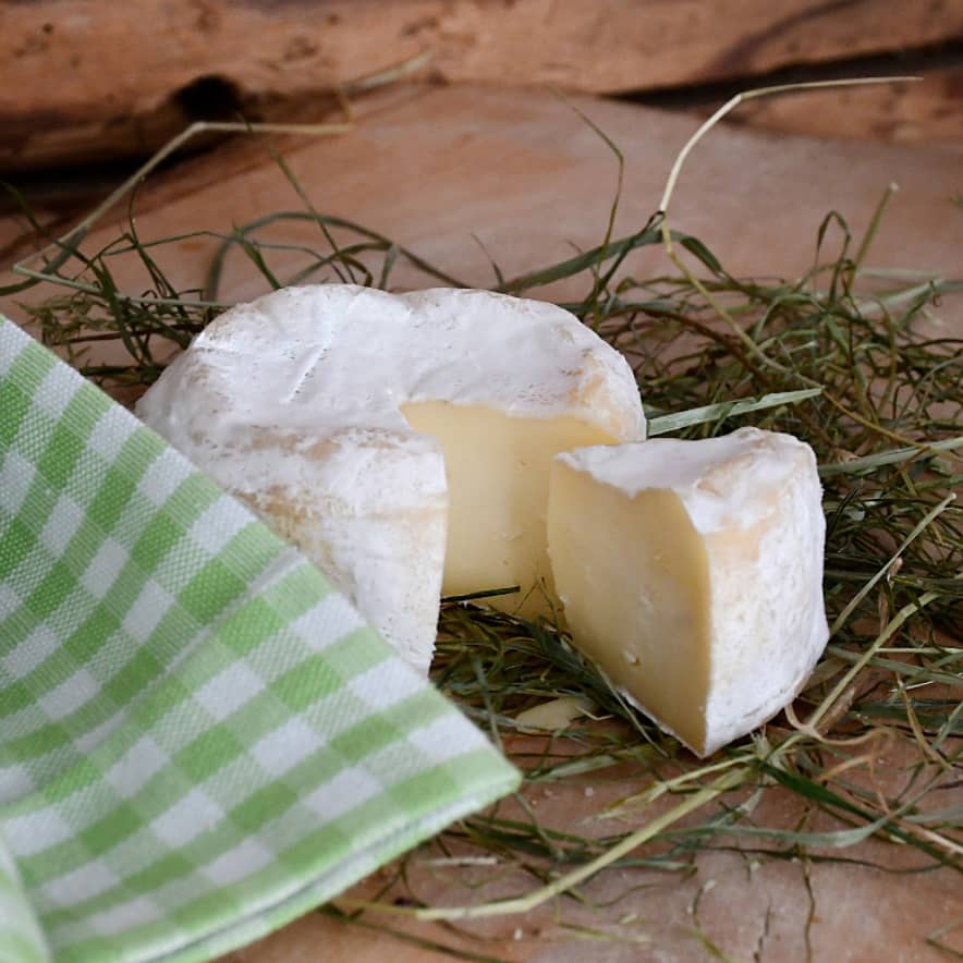 Camembert Weichkäse | 100% Heu und kräuterreiche Magerwiese | Lechtaler Naturkäserei in Tirol | 100% Heumilch | 55% F.i.T. - 140 g Feedbild